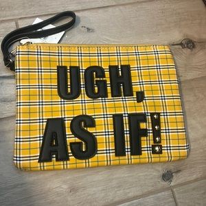 Yellow clueless bag